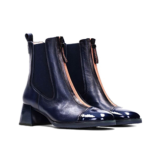 Hispanitas Milan - Ladies Navy Ankle Boots 