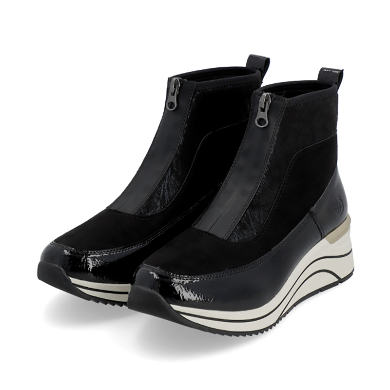 Ladies black cheap ankle boots sale