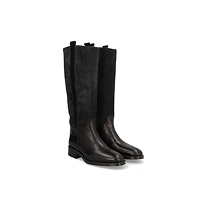 Alpe Ladies Knee High Matt & Suede Leather Boots